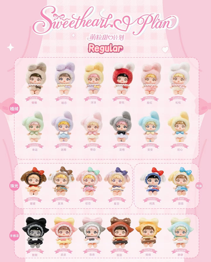 Nommi Sweetheart Plan Series Mini Figures