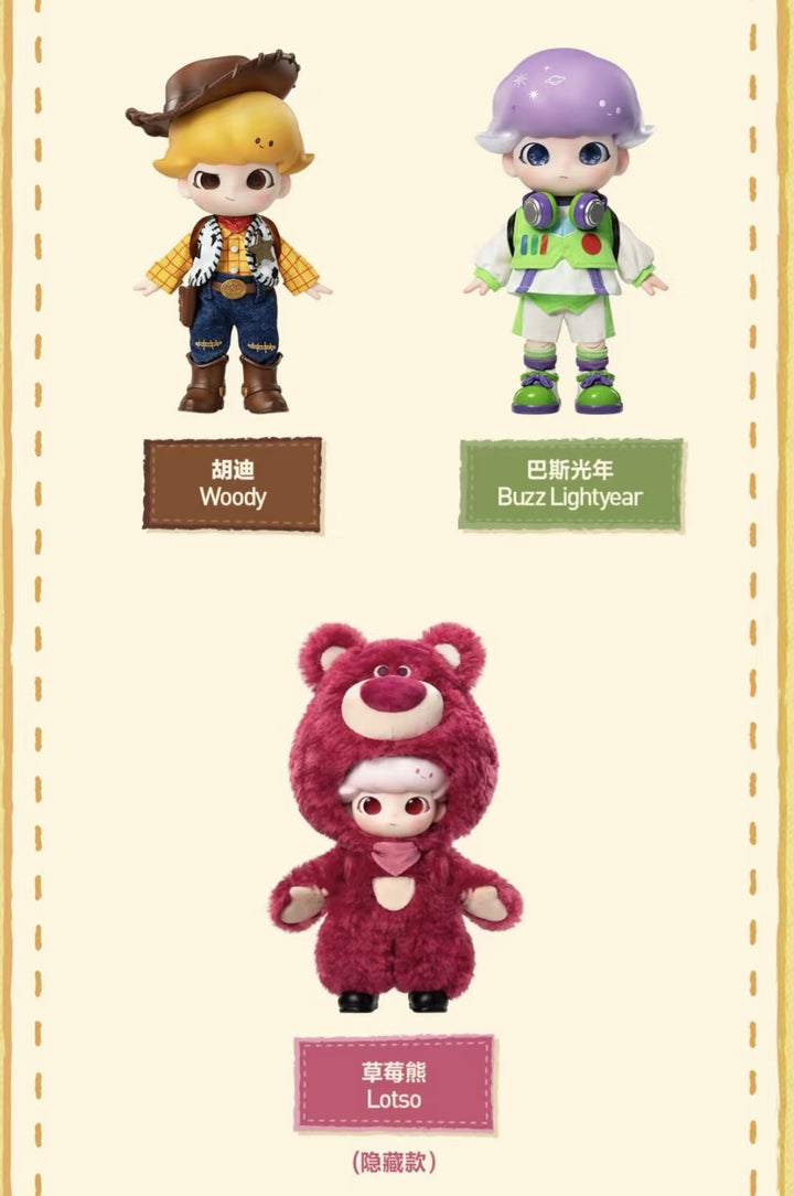 Dimoo World × PIXAR Series 1/8 Action Figure