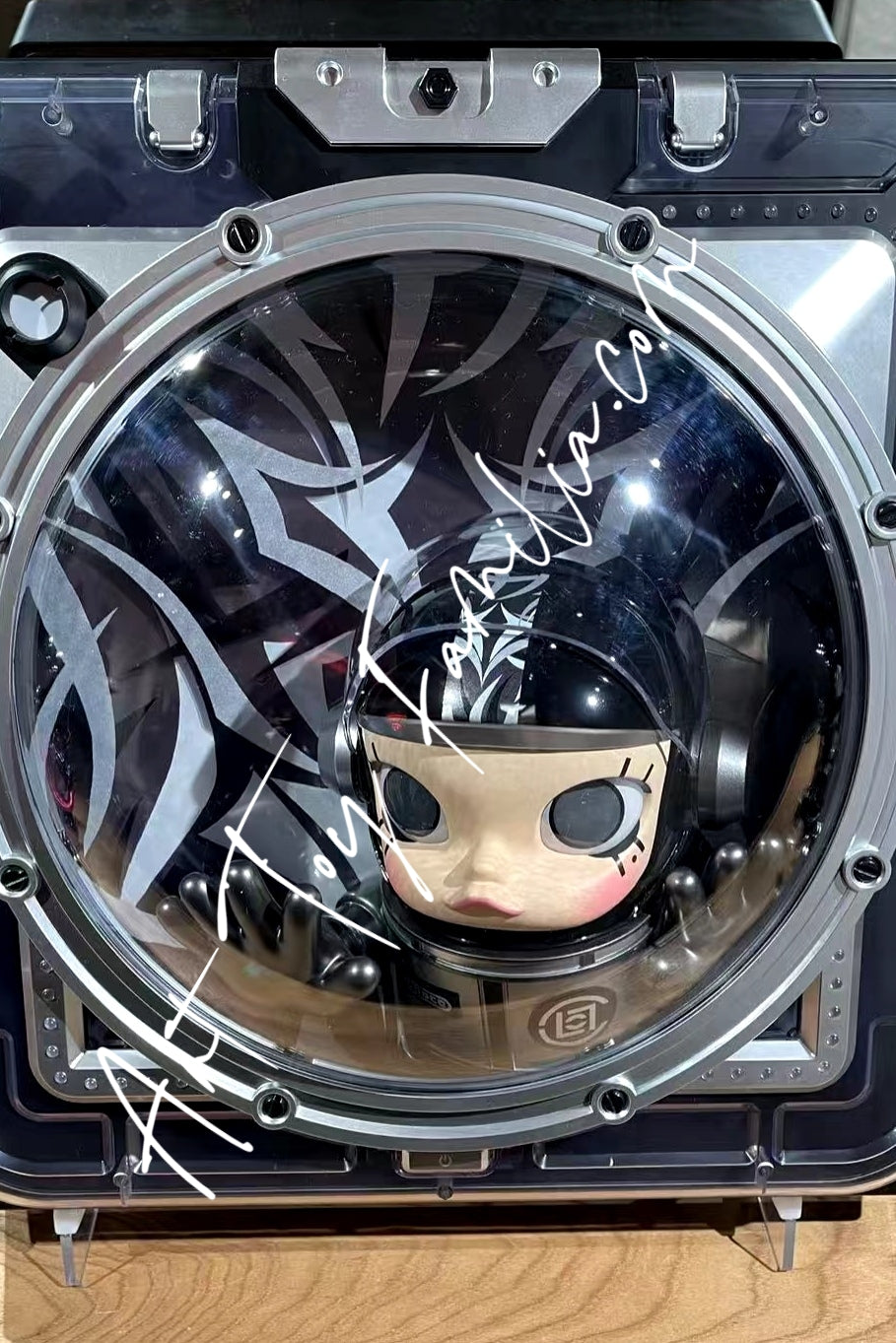 400% MEGA Space Molly 400% CLOT-Black Alienegra Set - 黑荆棘400%