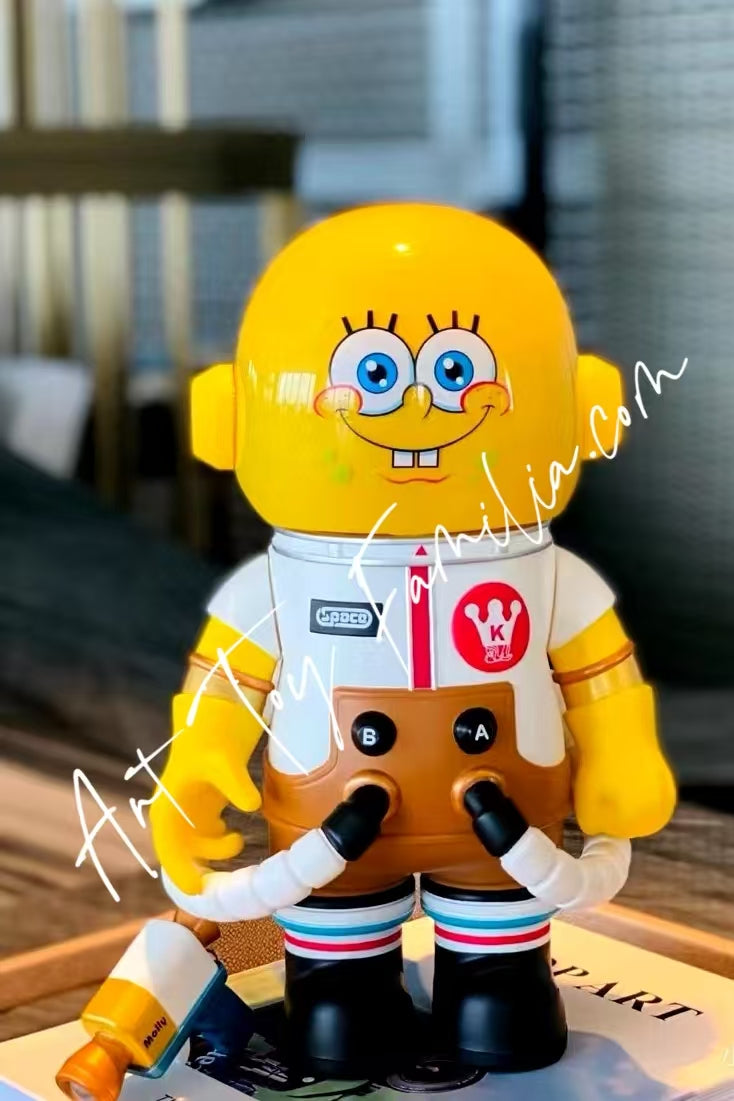 SPACE MOLLY × SPONGBOB 400% 箱潰れ//POPMART MEGA SPACE MOLLY 400% Spongebob 2021 LIMITED – TOYSEZ