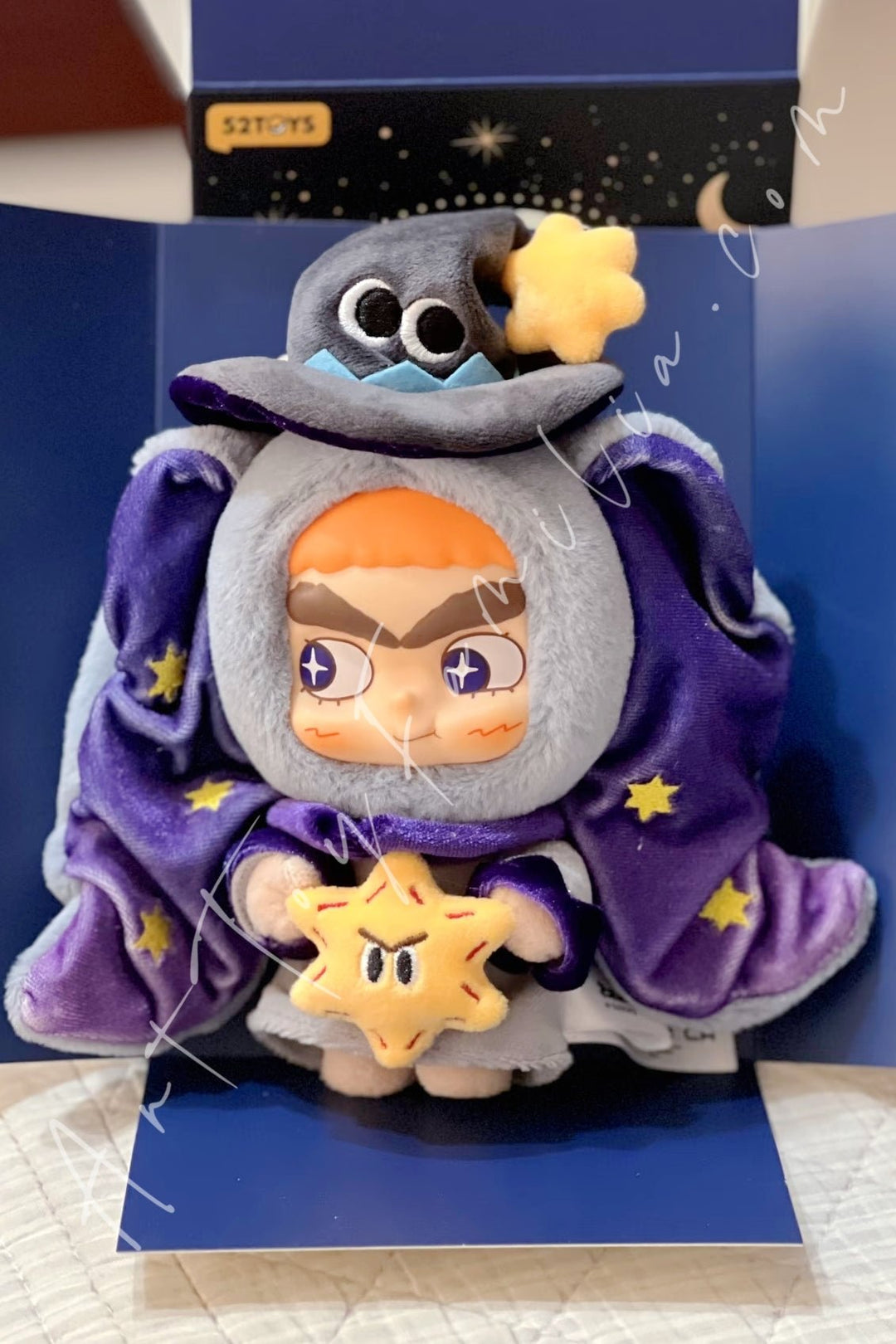 52TOYS - Cicilu Star Elephant Plush Keychain - 星星象毛绒挂件