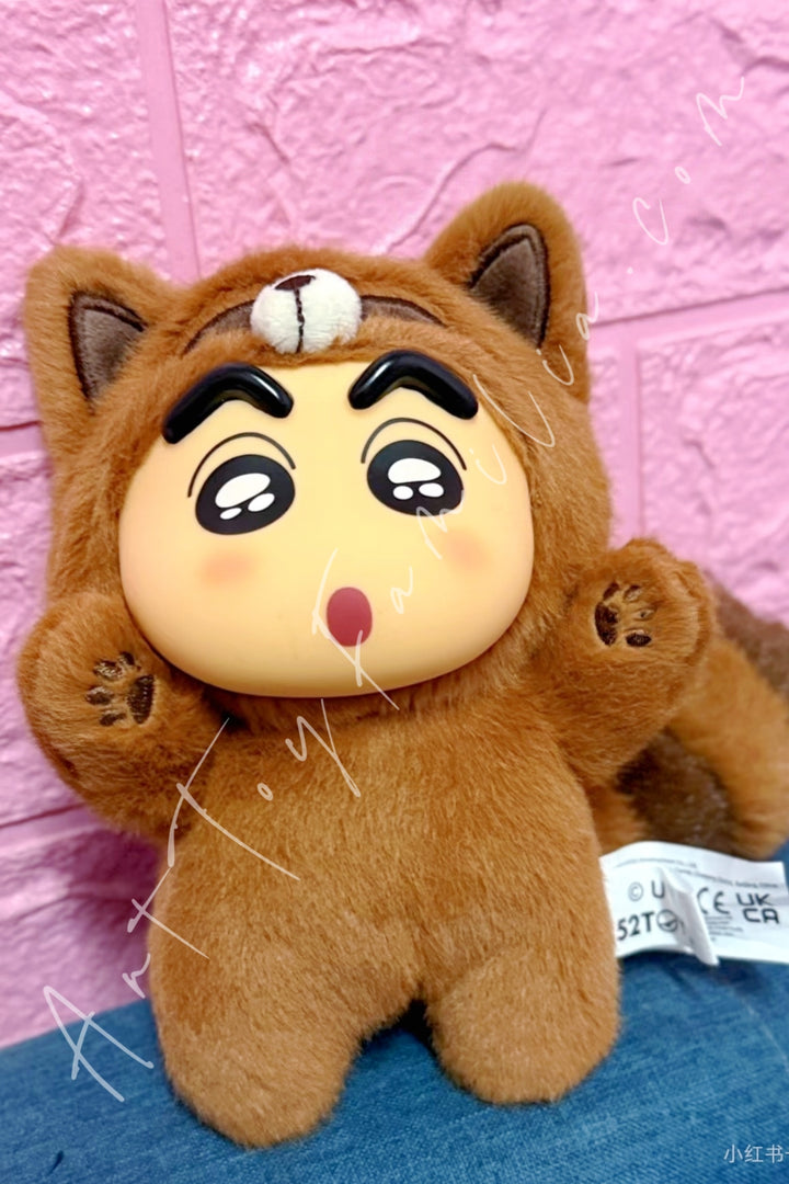 52Toys Crayon Shinchan Big Tails Series Vinyl Plush Pendant Firefox (Secret)
