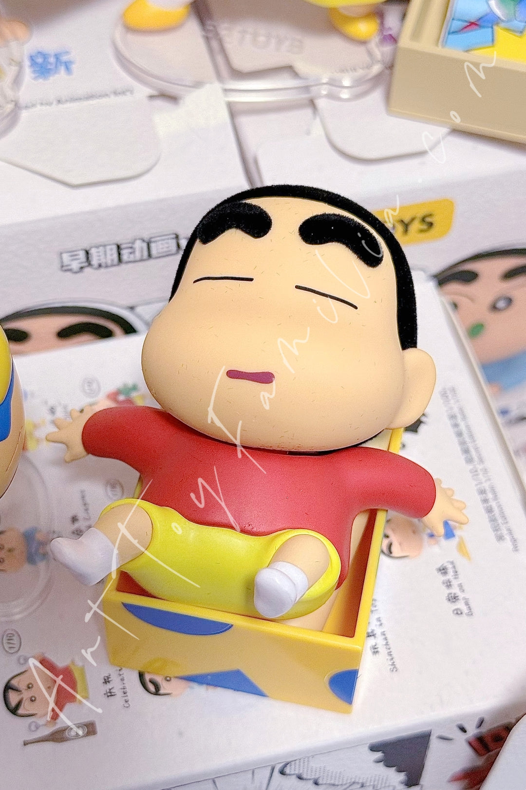 52Toys Crayon Shinchan Early Potato Head Series Shinchan in Toy Box