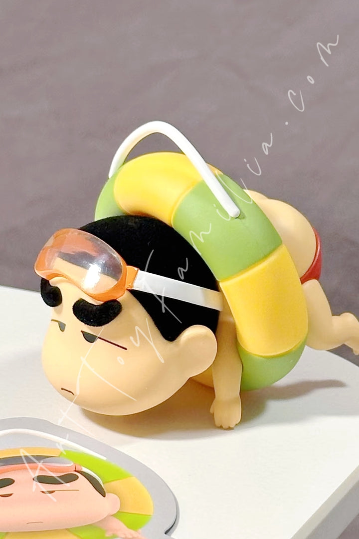 52Toys Crayon Shinchan Early Potato Head Series Swimming Around