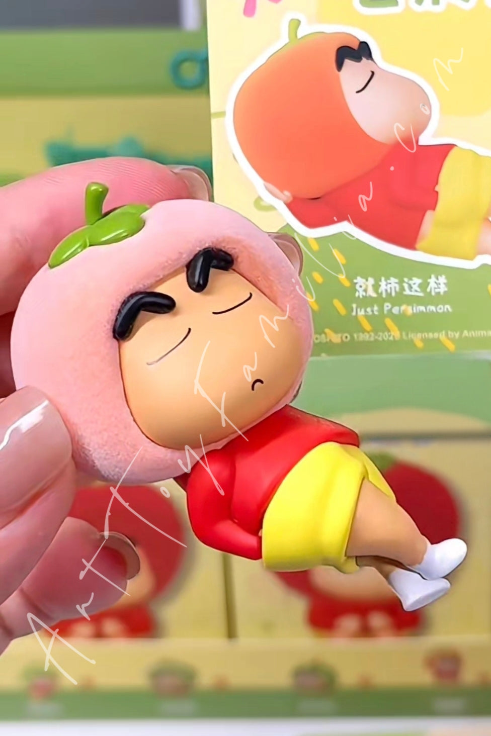 52Toys Crayon Shinchan Munch On Fruit Series Just Persimmon