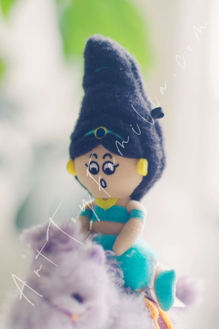 52Toys Disney Princess On The Run Series Plush Keychain Jasmine