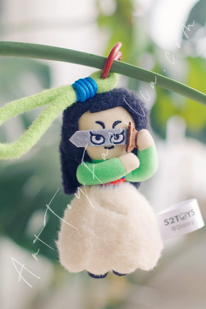 52Toys Disney Princess On The Run Series Plush Keychain Mulan