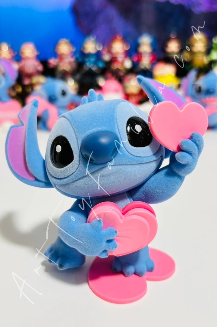 52Toys Disney Stitch Sweet Pink Series Heart Gift