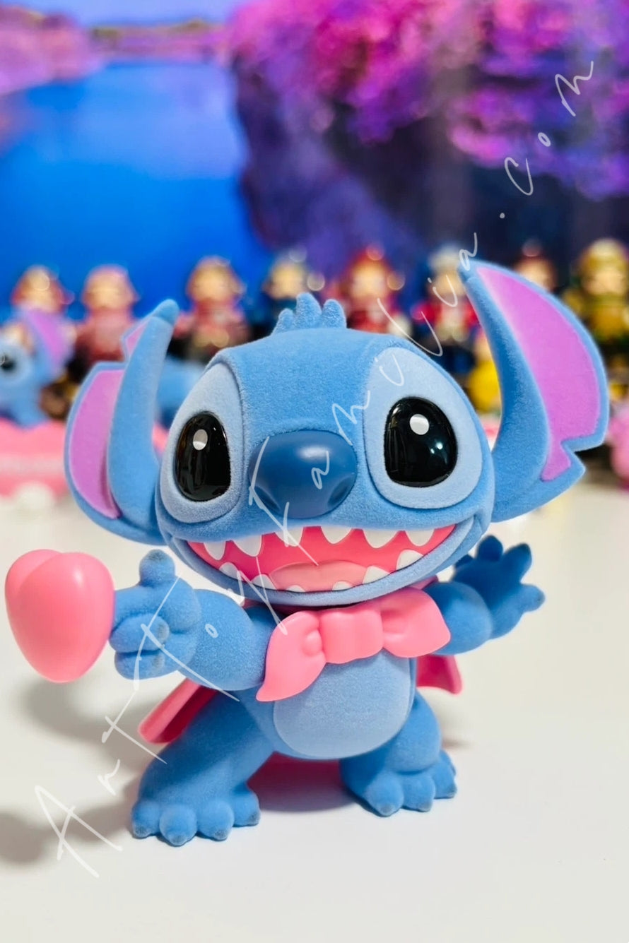52Toys Disney Stitch Sweet Pink Series Love Beam