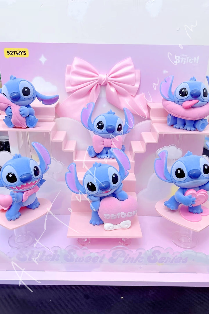 52Toys Disney Stitch Sweet Pink Series Sealed Full Set