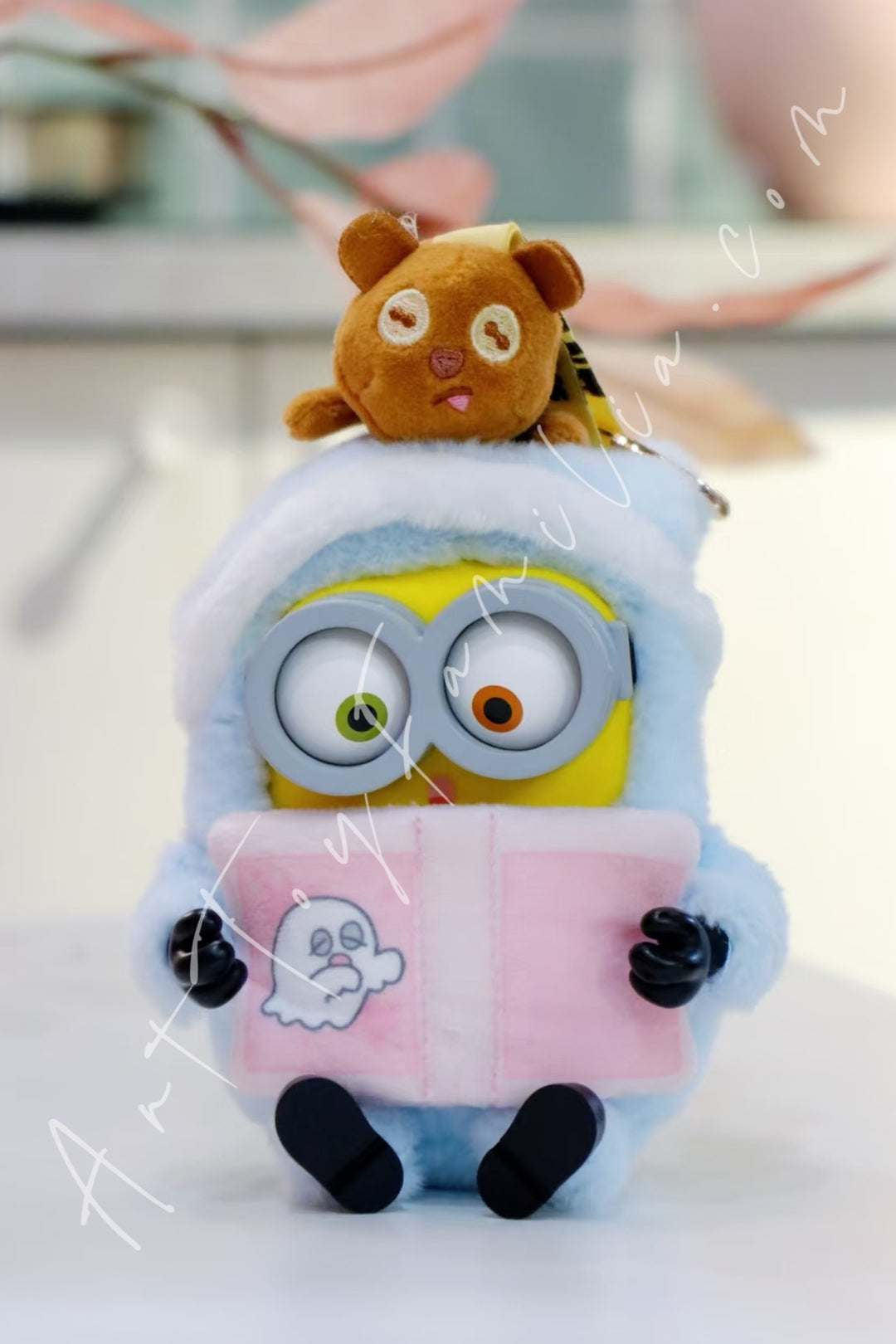52Toys Minions Bob+Tim Better Together Series Vinyl Plush Pendant Bed Time Stories