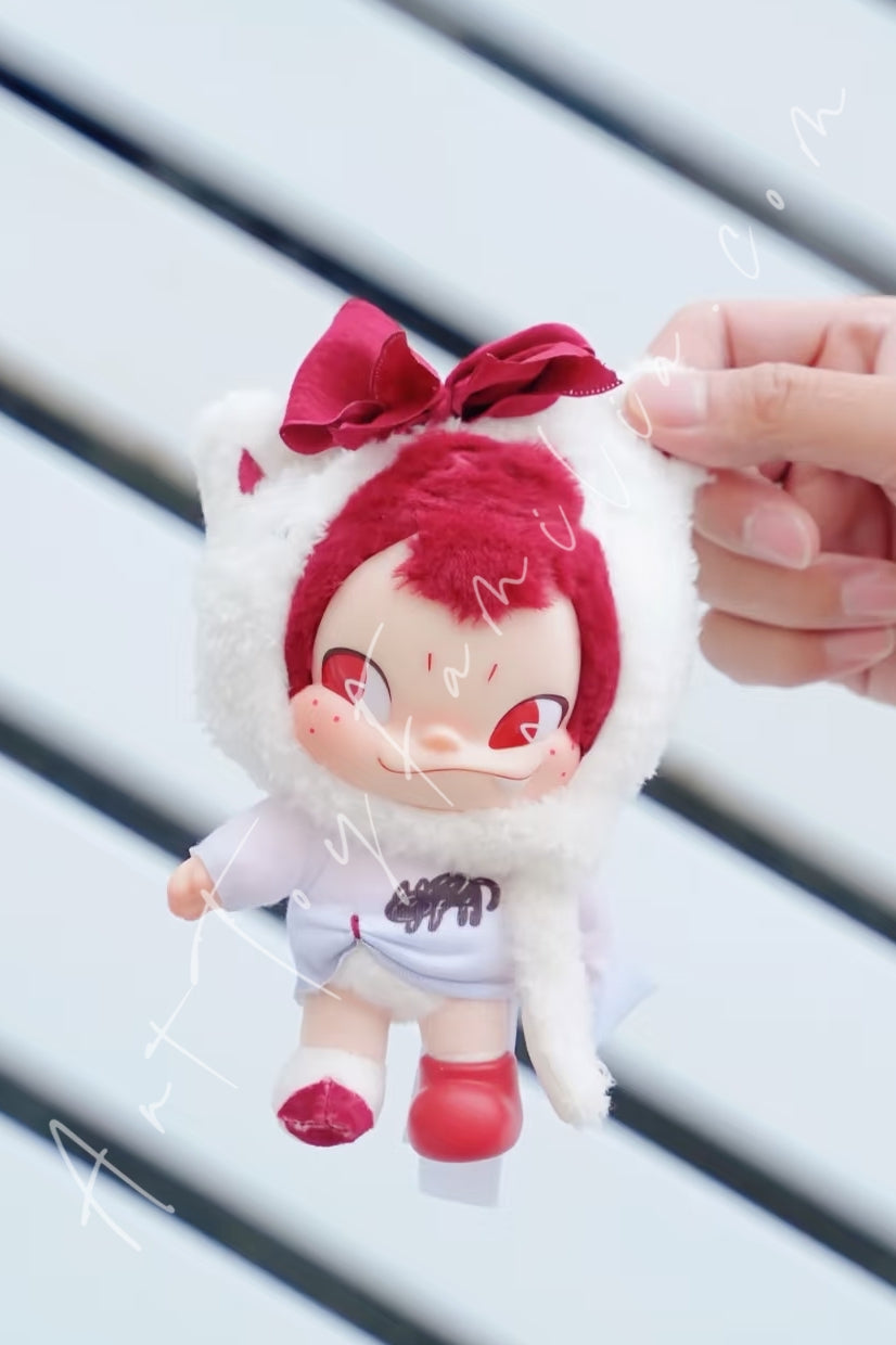52Toys Ninnic Wild & Free Series Plush Keychain Party Kitty