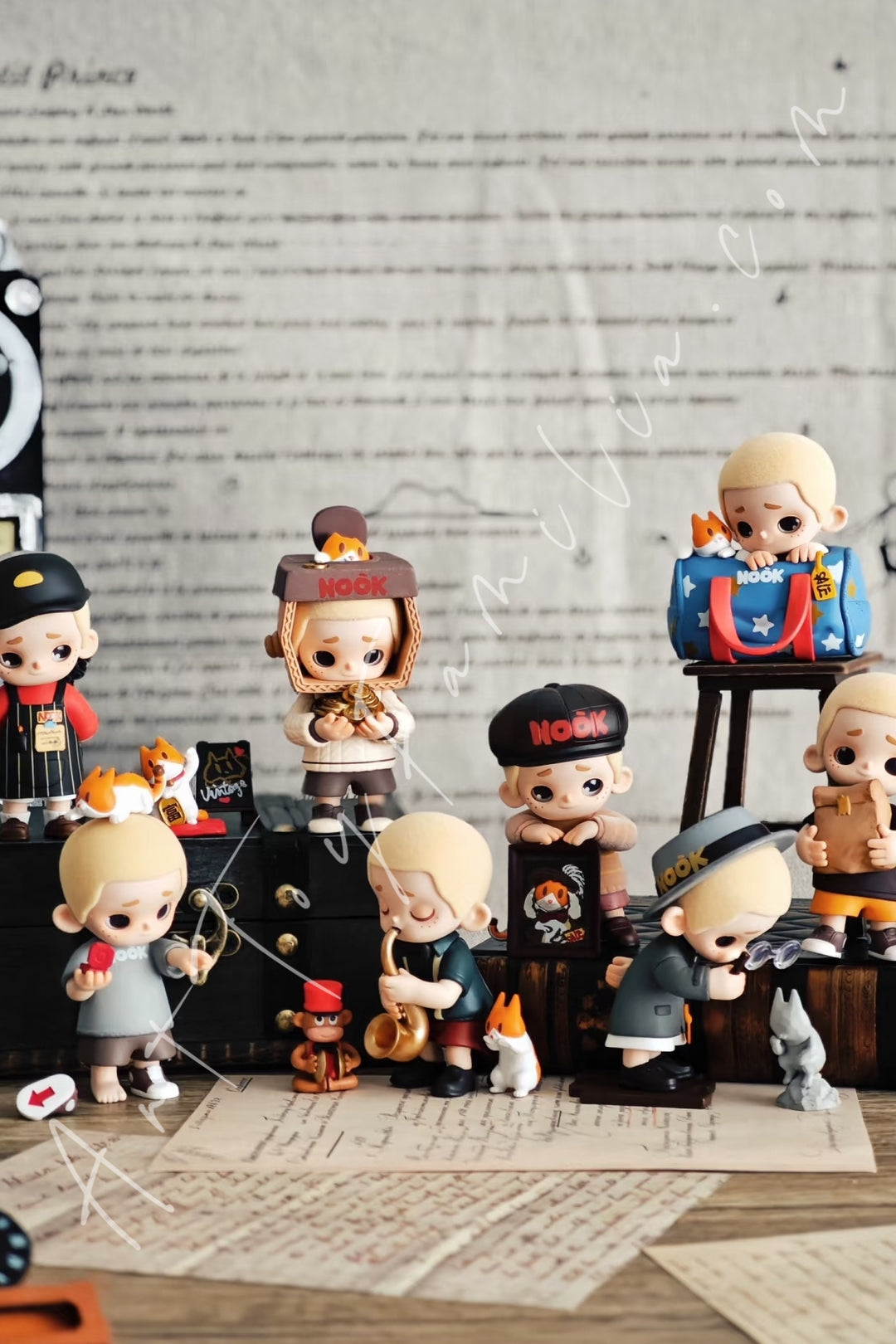 52Toys Nook In Vintage Store Series 8 Confirmed Figures