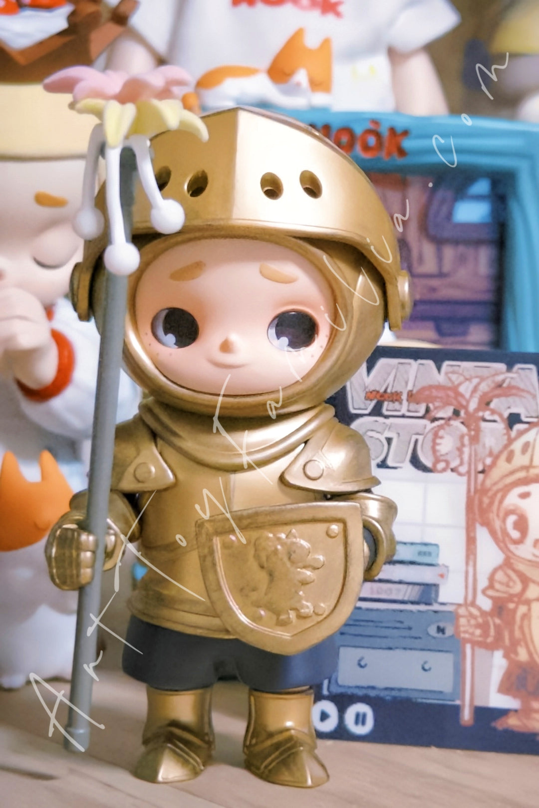 52Toys Nook In Vintage Store Series Cat Knight (Secret)