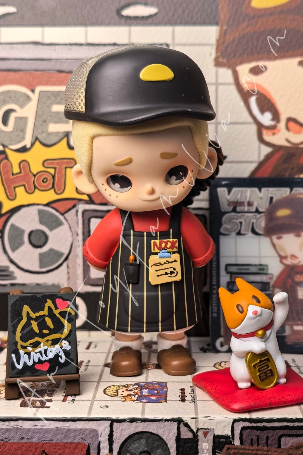 52Toys Nook In Vintage Store Series One Day Clerk