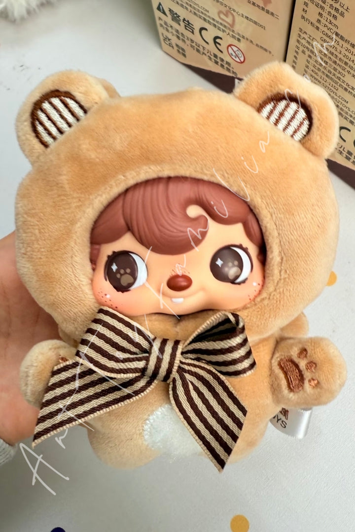 52Toys PoukaPouka Me & I Series Vinyl Plush Bear Cookie