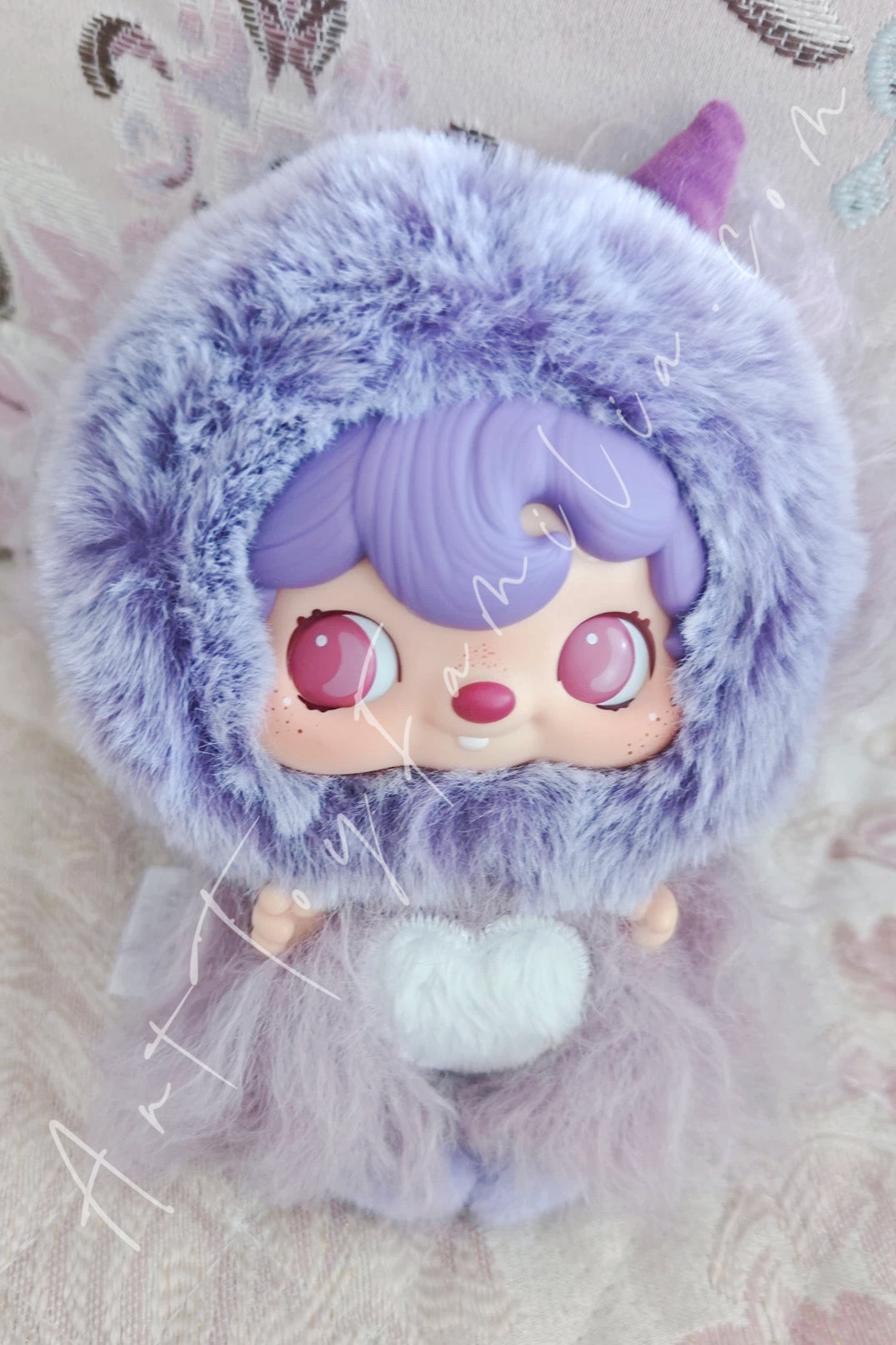 52Toys PoukaPouka Me & I Series Vinyl Plush Fuzz-Mad Beast(Secret)