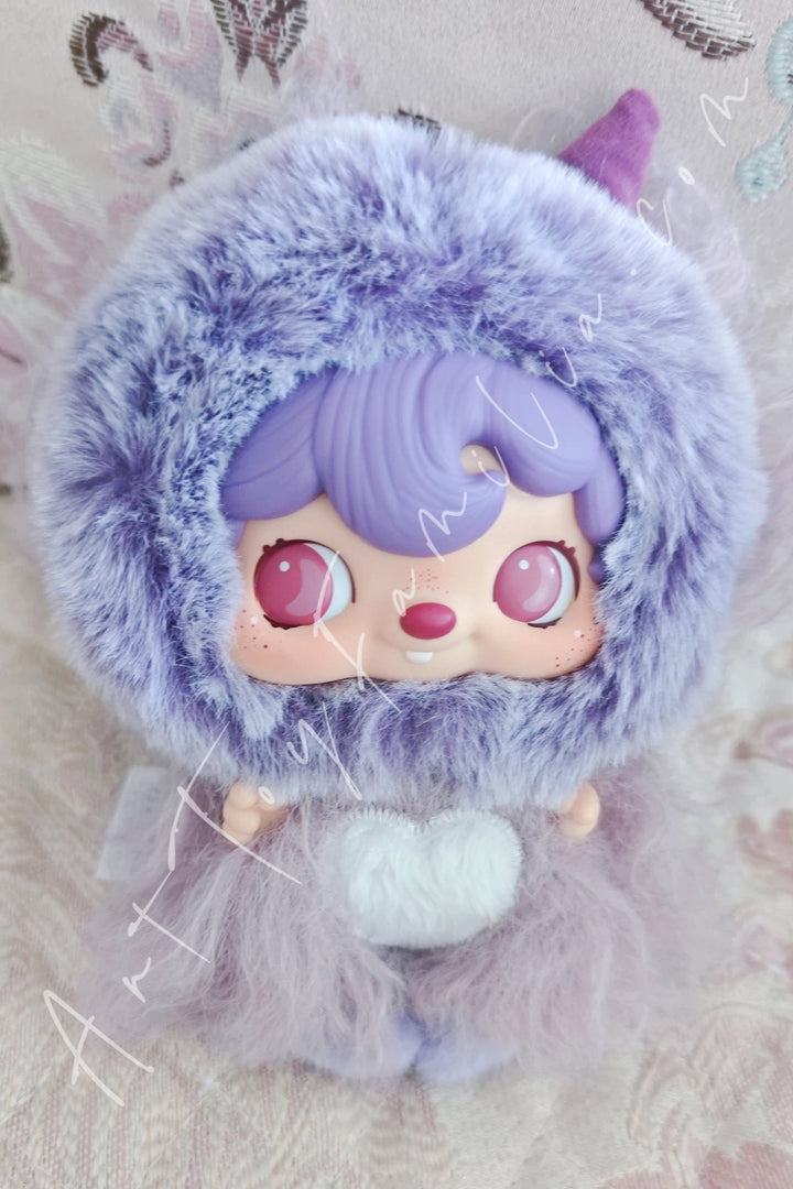 52Toys PoukaPouka Me & I Series Vinyl Plush Fuzz-Mad Beast(Secret)