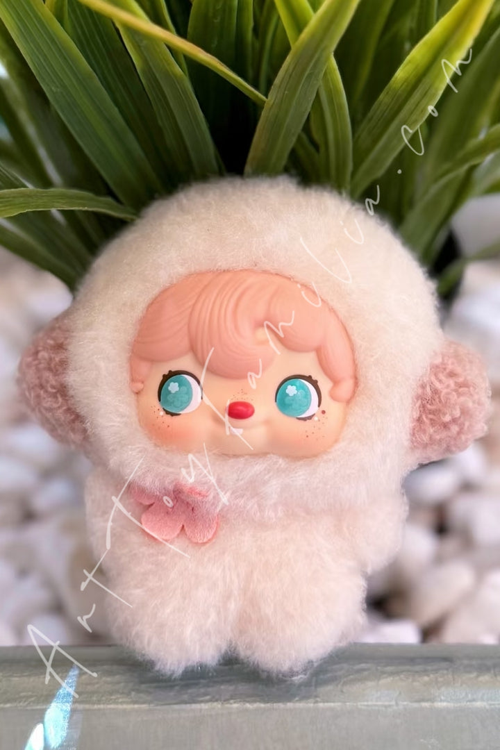 52Toys PoukaPouka Pocket Cosmos Series Vinyl Plush Cherryblossom Pixie