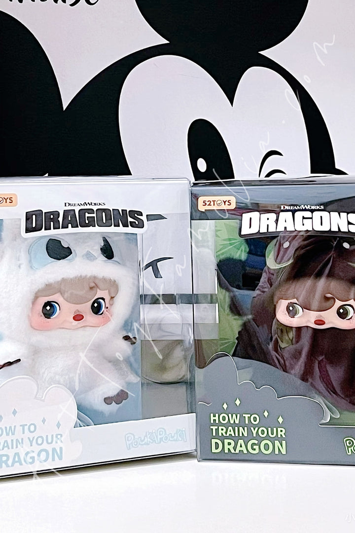 52Toys PoukaPouka x How to Train Your Dragon Series Vinyl Plush Toy