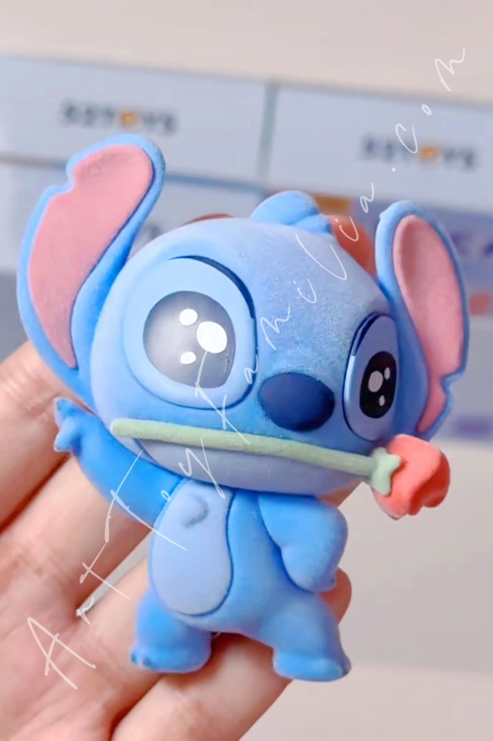 52Toys Stitch Let's Play! Series Fridge Magnet Let's Dance