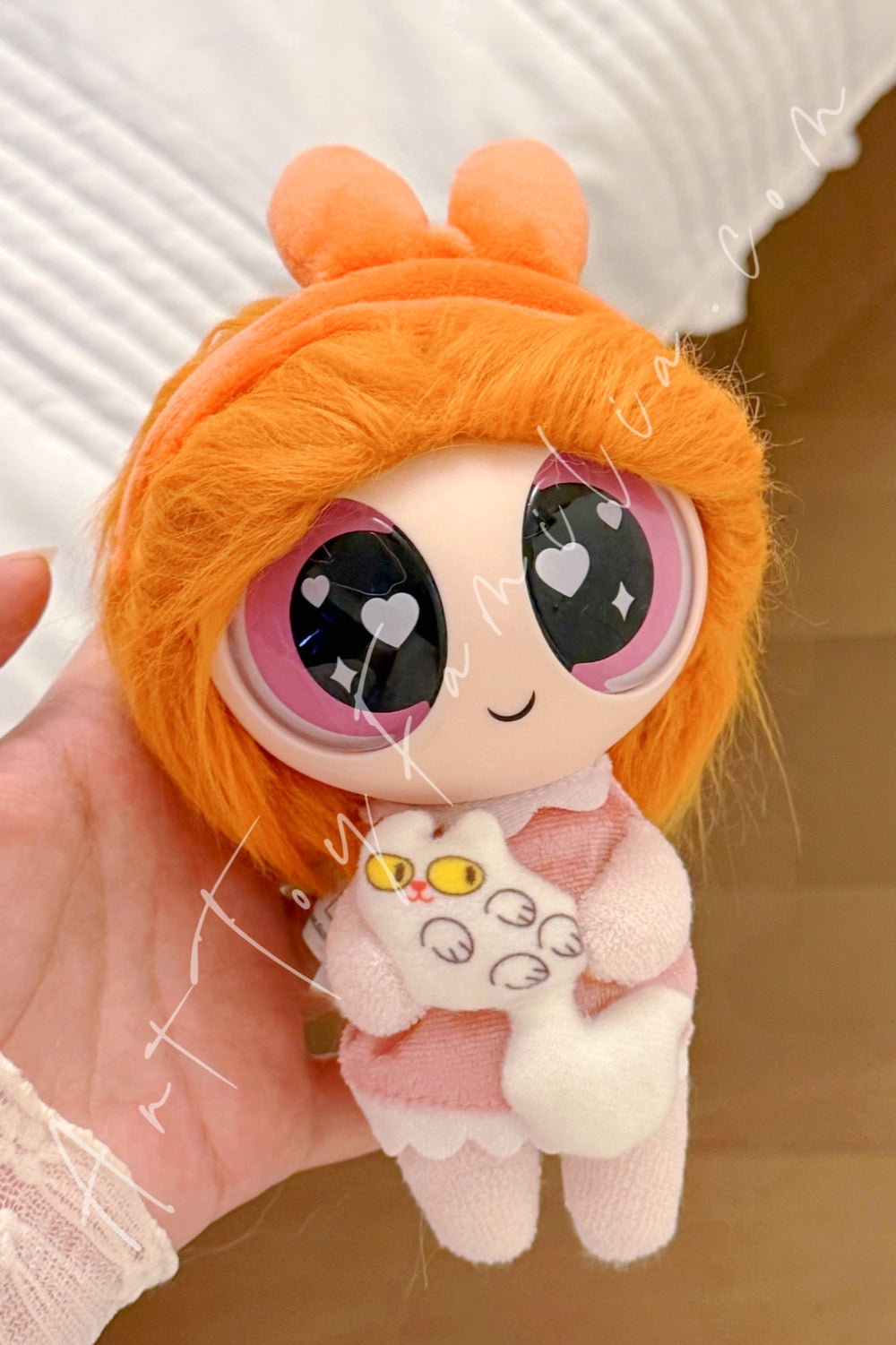 52Toys The Powerpuff Girls Good Morning Townsville Series Plush Pendant Blind Box Blossom