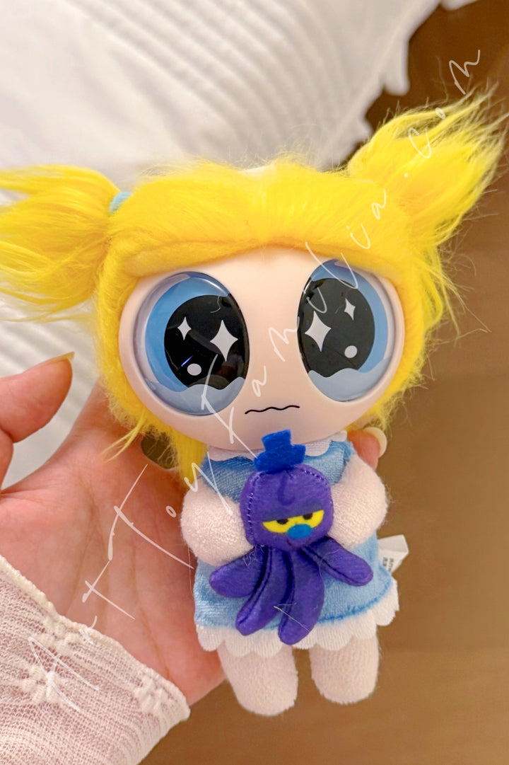 52Toys The Powerpuff Girls Good Morning Townsville Series Plush Pendant Blind Box Bubbles