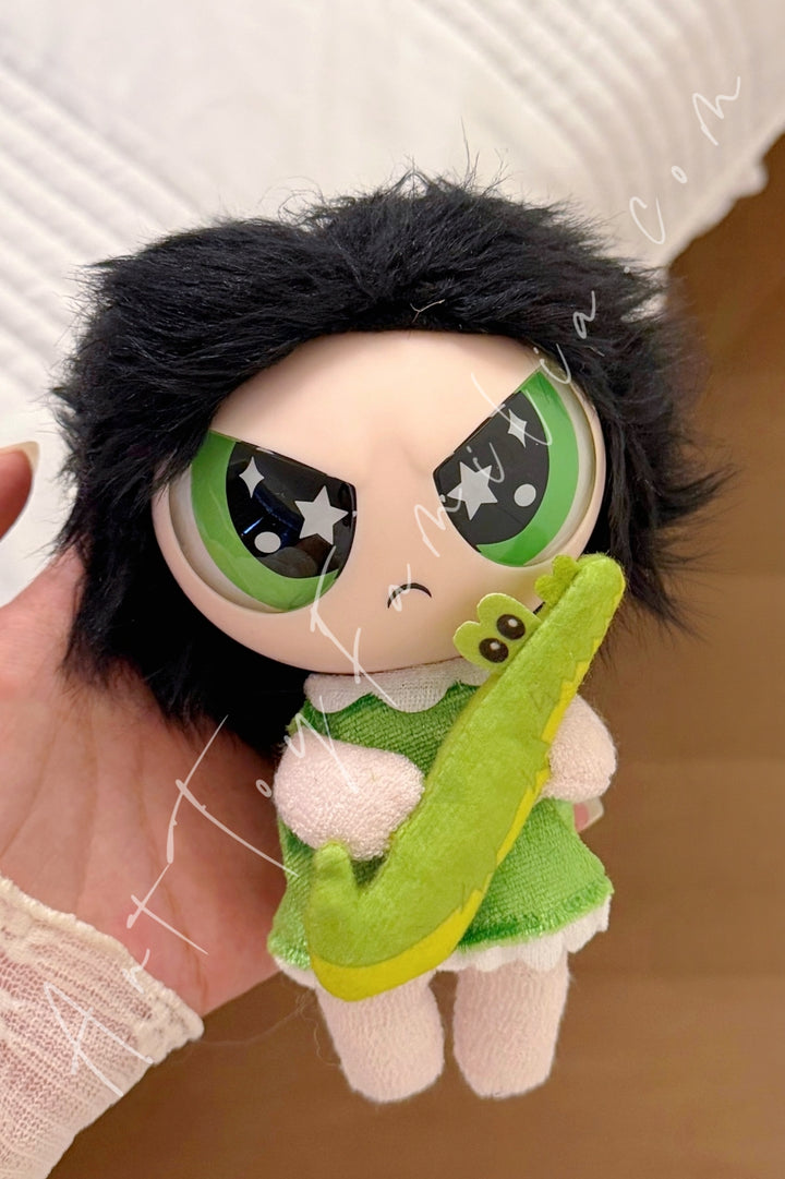 52Toys The Powerpuff Girls Good Morning Townsville Series Plush Pendant Blind Box Buttercup