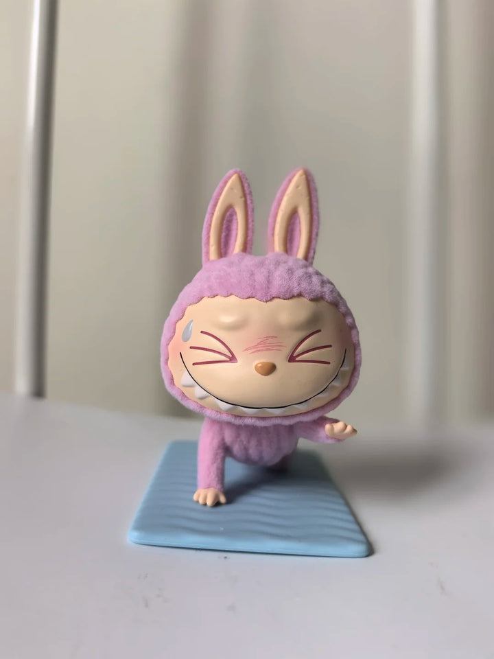 THE MONSTERS Labubu Lazy Yoga Series Figures