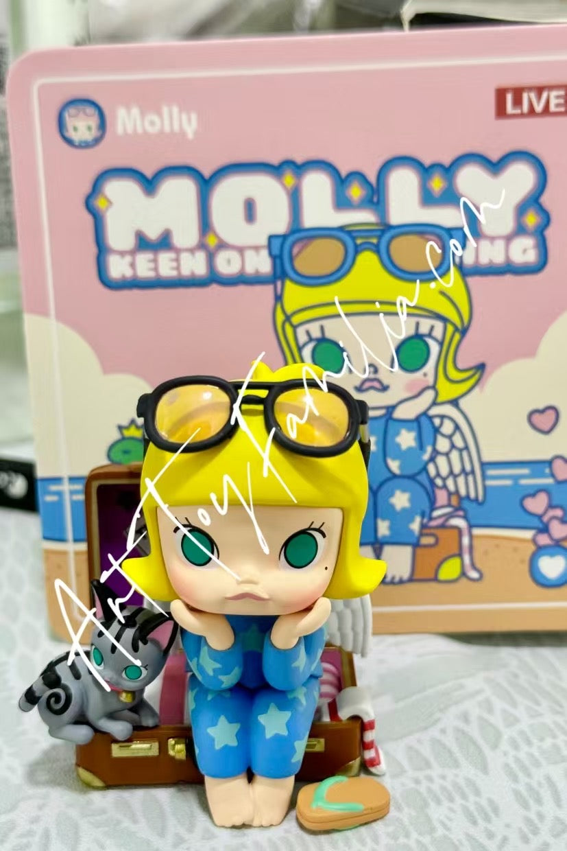 POPMART MOLLY 旅行者　TRAVELER ビッグサイズ MOLLY トラベラー ビッグサイズ - POP MART JAPAN オンライン