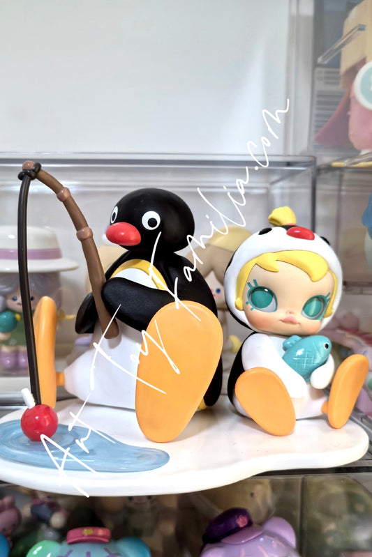 Baby Molly X Pingu Fishing Time Figure 1