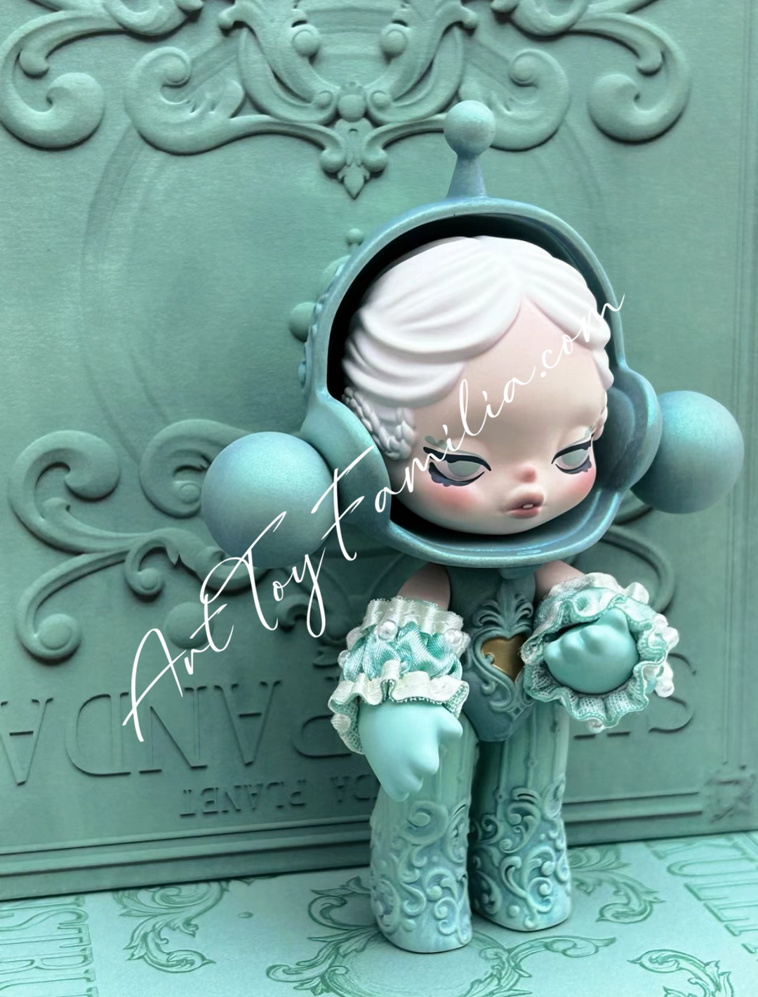 skullpanda baby green 