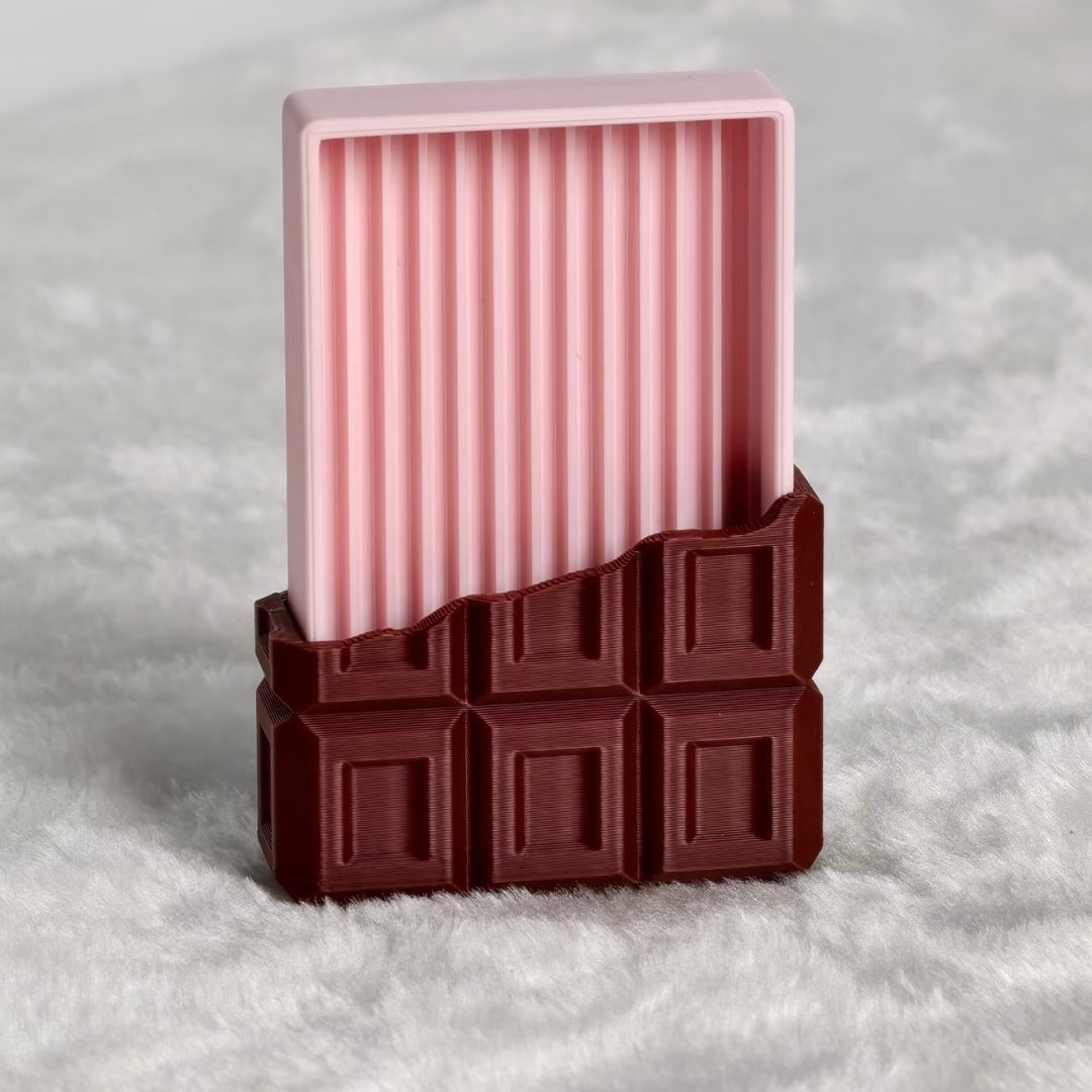 Chocolate-Inspired Perler Bead Tray – 12 Channels, Fits 2.6mm Beads