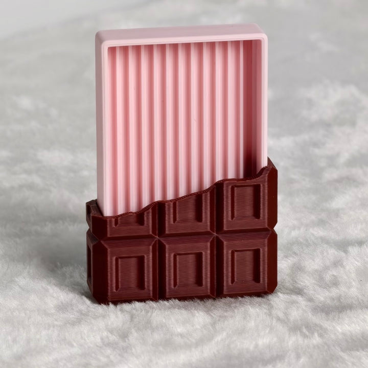 Chocolate-Inspired Perler Bead Tray – 12 Channels, Fits 2.6mm Beads