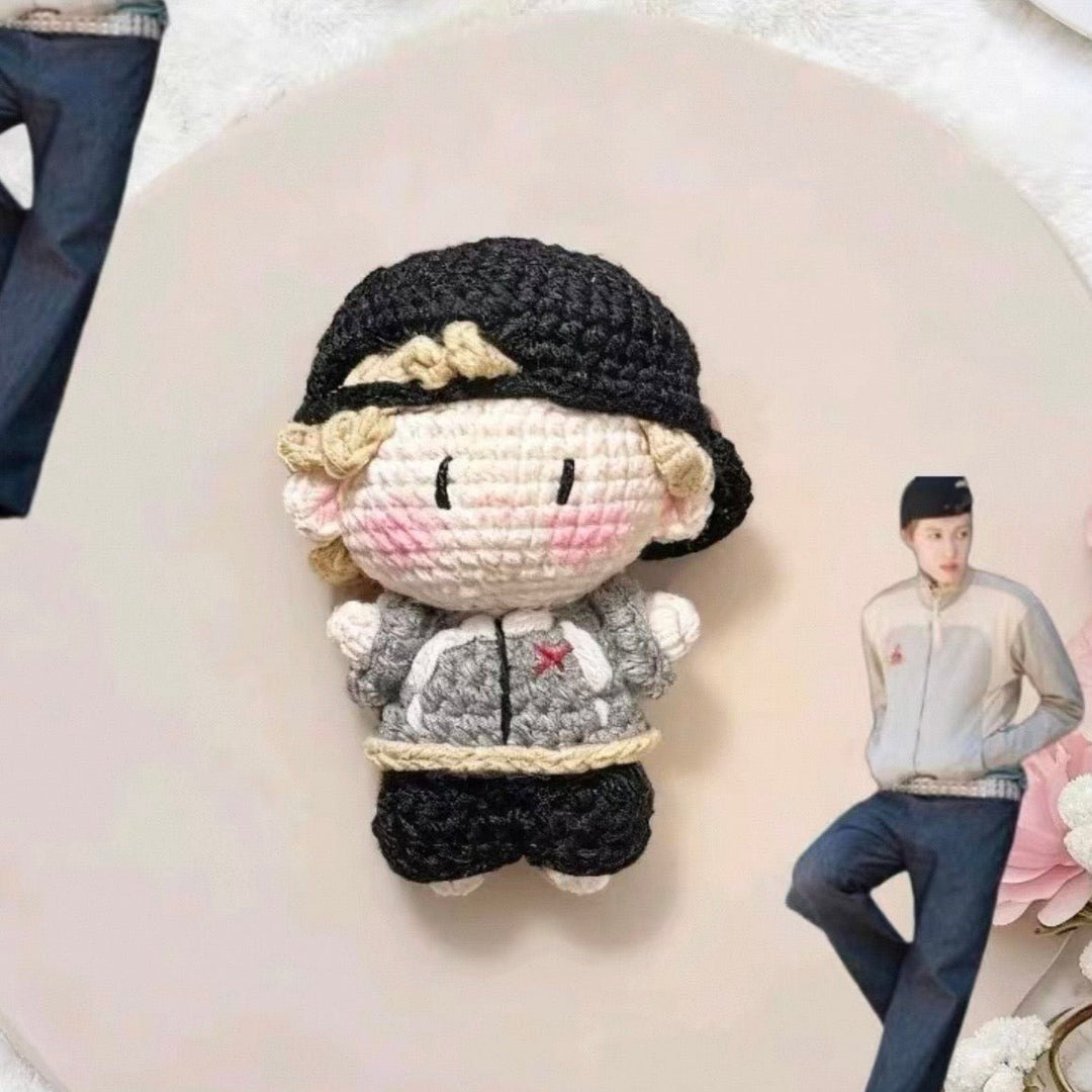 Cortis - Cortis Member Handmade Crochet Doll,Kpop Chibi Amigurumi Doll Keychain Gift,C016 Martin