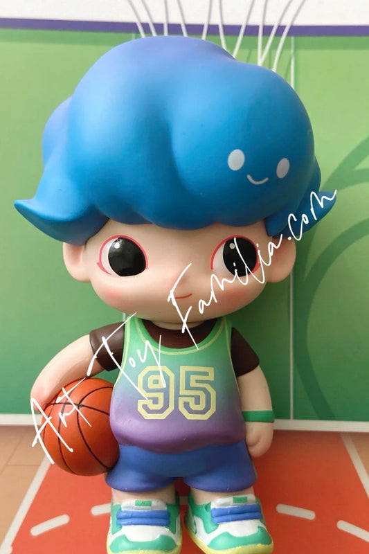 Dimoo Basketball Player Figurine - 篮球选手公仔吊卡