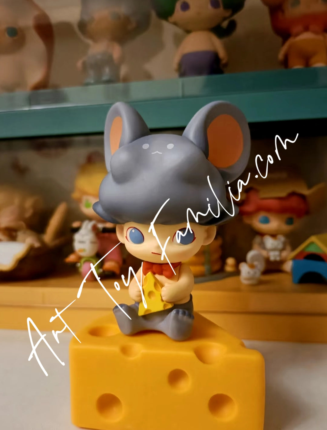 dimoo cheese figurine 奶酪吊卡 