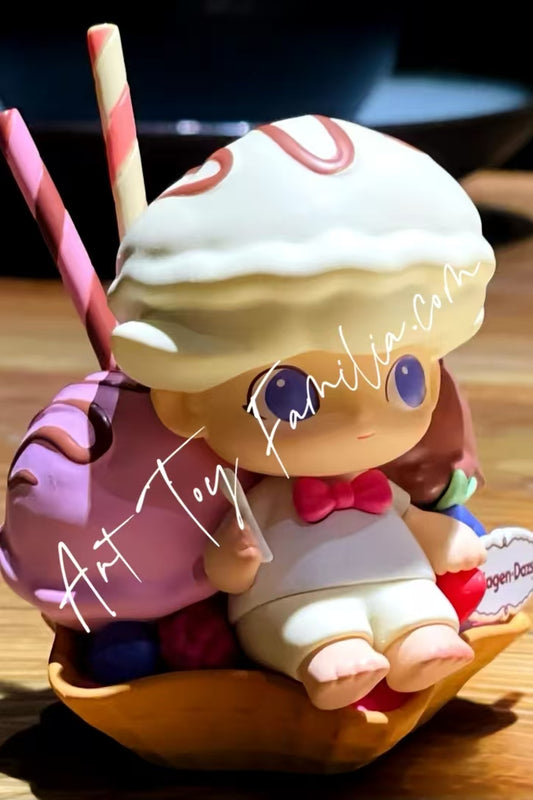 Dimoo Häagen-Dazs Joyful Angel figure Figurine - 哈根达斯合作款乐活天使吊卡