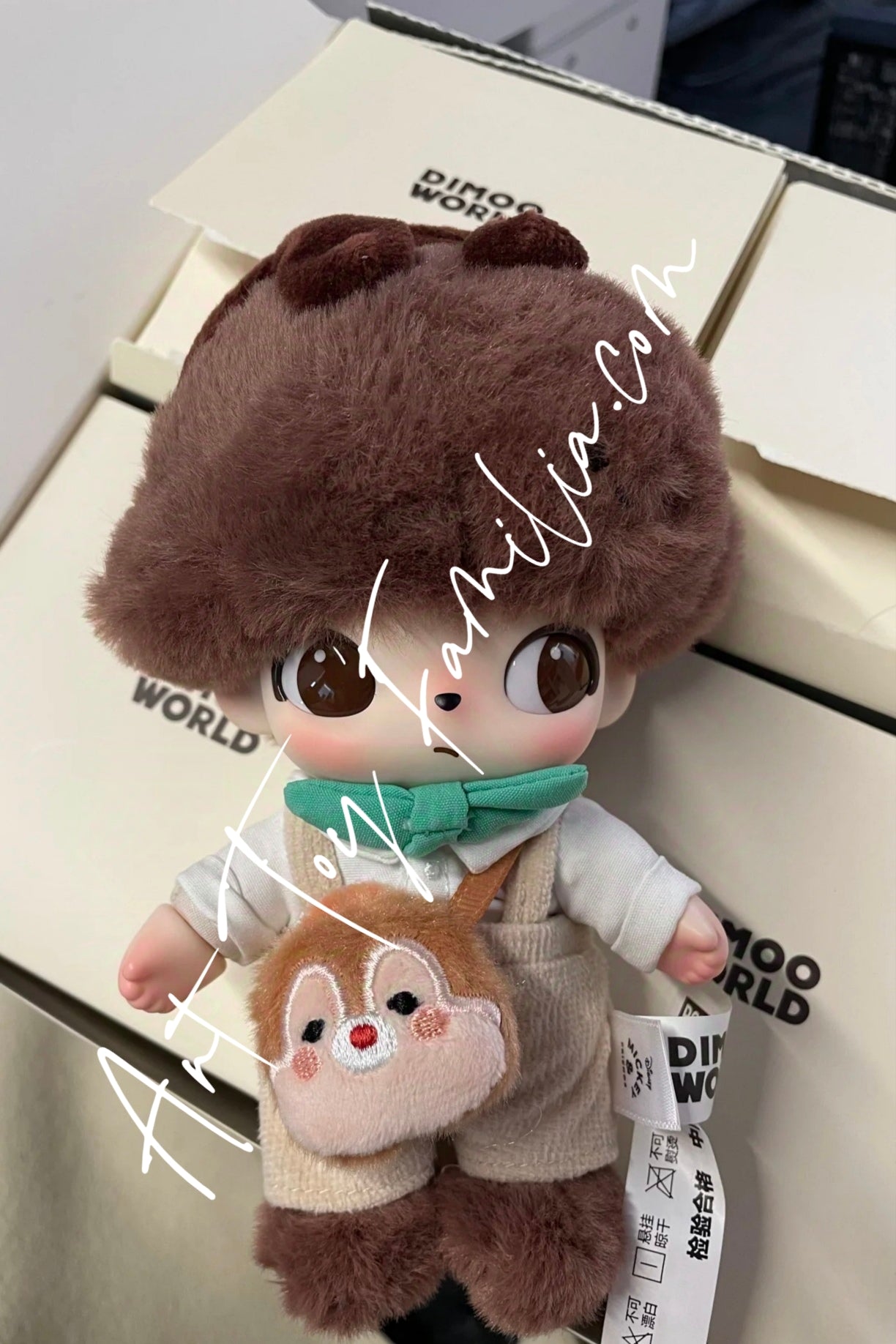 Dimoo World × Disney Series-Vinyl Plush Keychain Chip And Dale