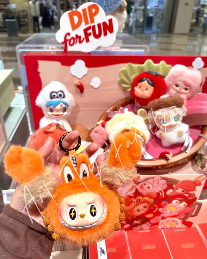 Dip For Fun Series Plush Pendant Mushrooming Fun front 9 figure