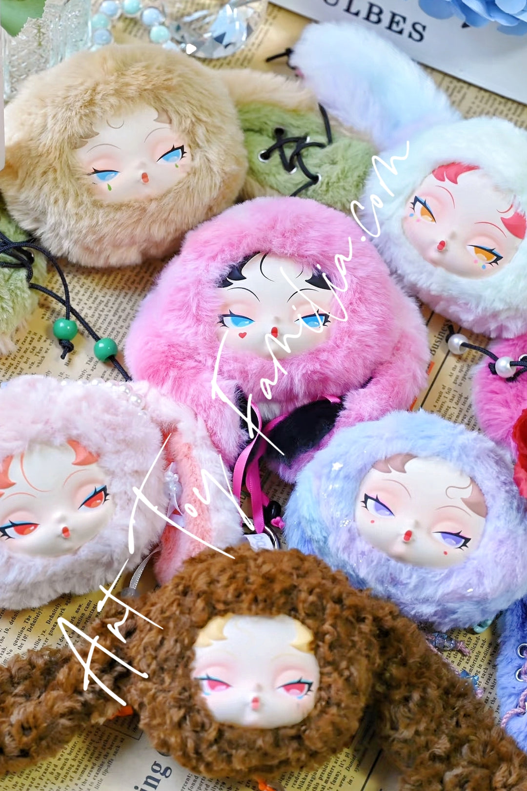 Dodo Sugar Dodo Nami Twinkle Bunny Series Plush Pendant Fullset