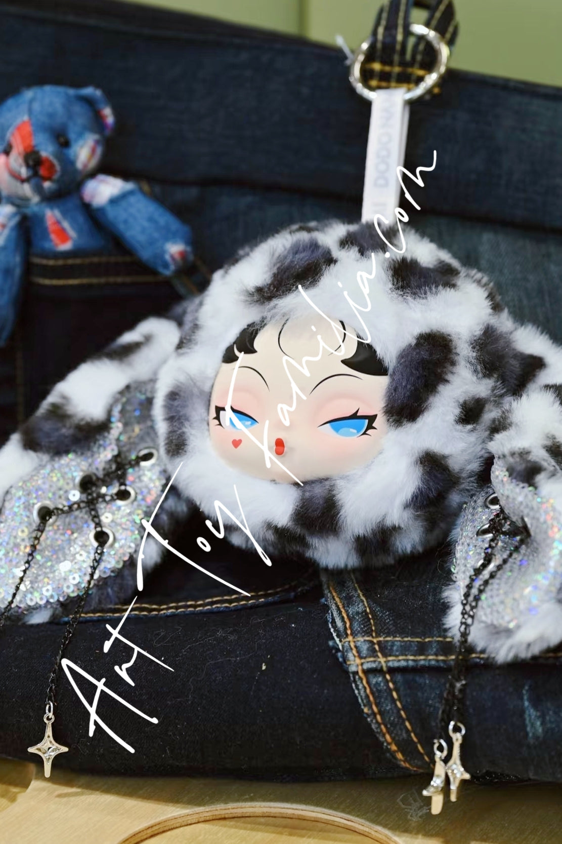 Dodo Nami Twinkle Bunny Series Plush Pendant - Twinkle Bunny系列毛