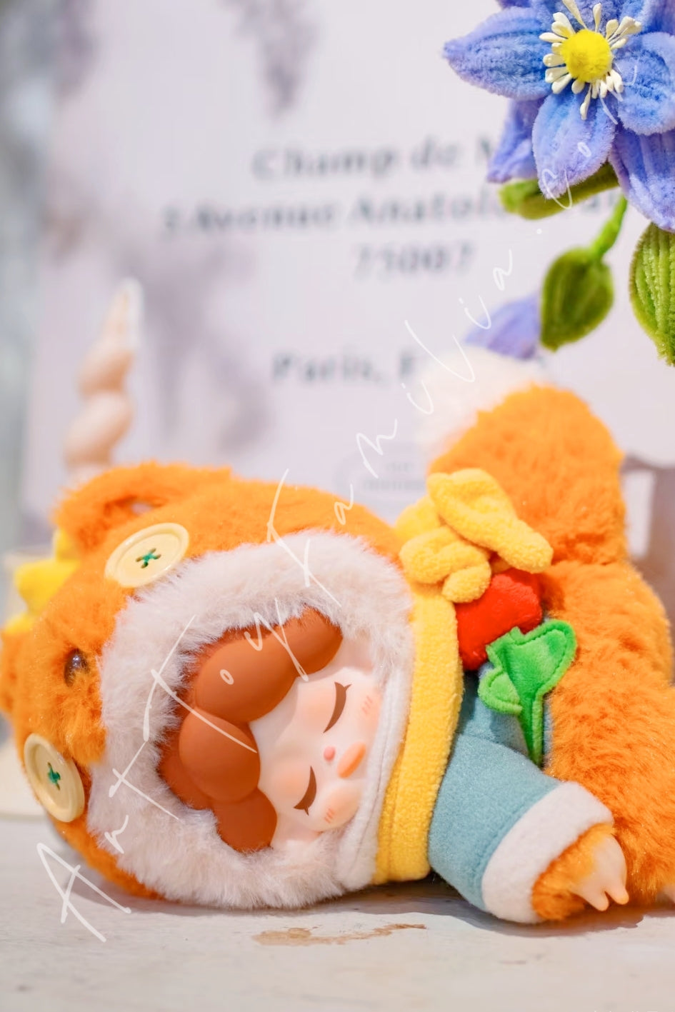 Dodo Sugar Wendy Garden Treasure Hunt Series Vinyl Plush Rose And Fox