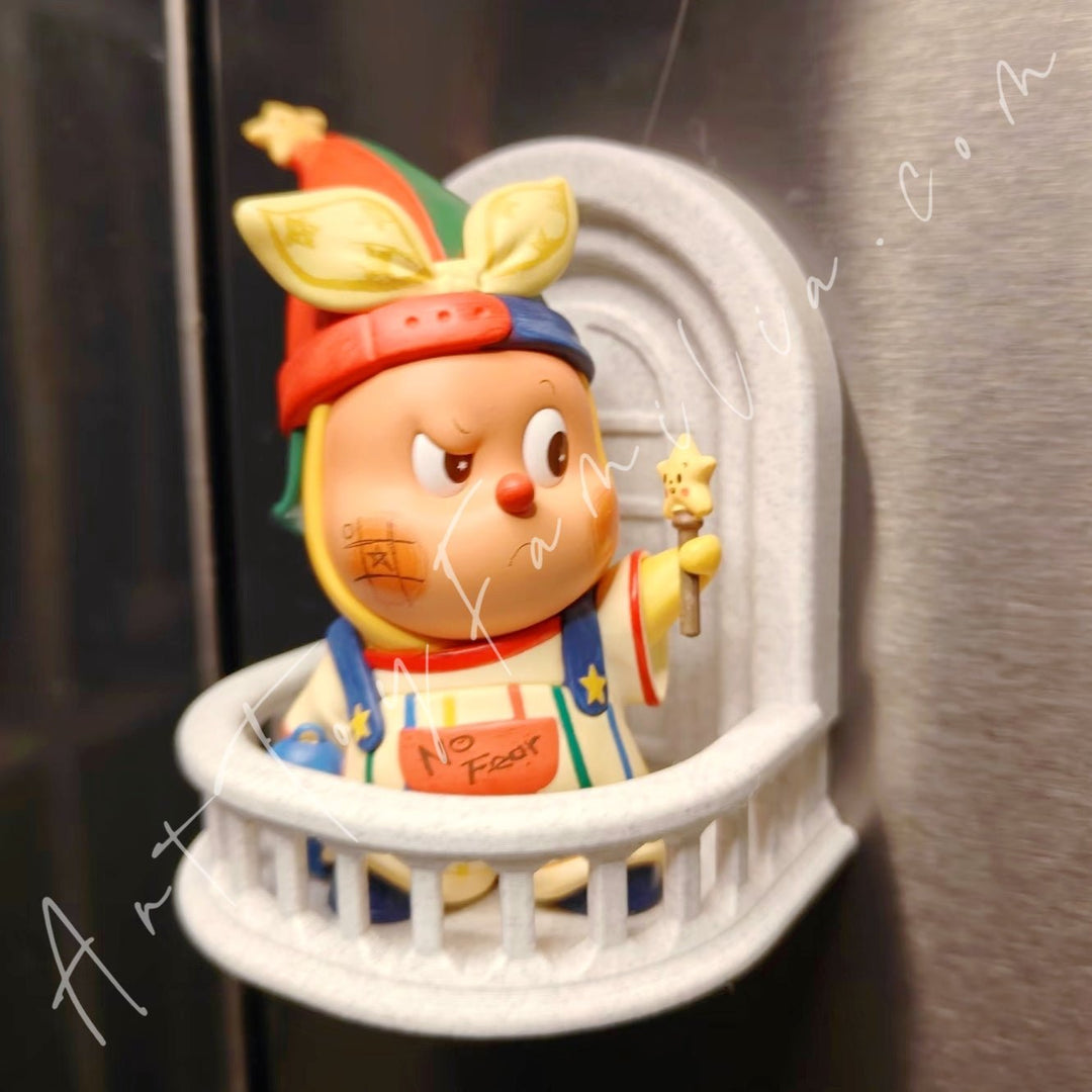 Doll Balcony Fridge Magnet Blindbox Display