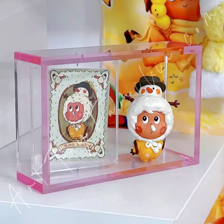 Art Toy Familia - Doll Rotating Blindbox Display Box - 145 Box Only No Doll Pink Ver.