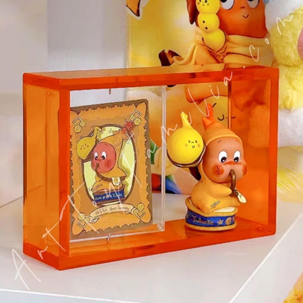 Art Toy Familia - Doll Rotating Blindbox Display Box - 145 Box Only No Doll Orange Ver.