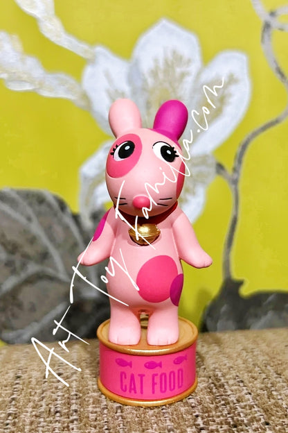Dreams Sonny Angel Cat Life Series Happy Pink Robby Angel(Secret)