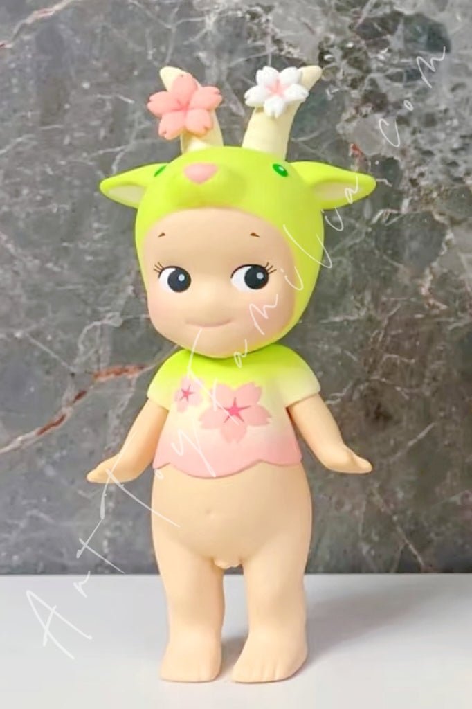 Sonny Angel - Sonny Angel Cherry Blossom Series - Peaceful Spring Edition - 春樱系列 Goat - 山羊
