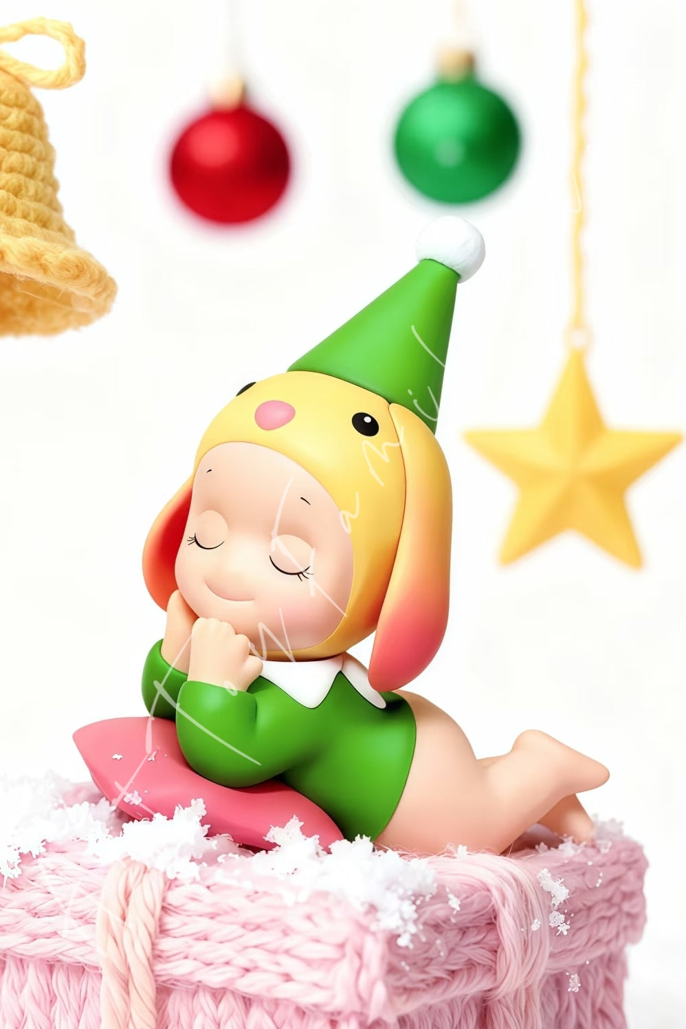 Dreams Sonny Angel Santa's Little Helper Series Lop Ear Rabbit