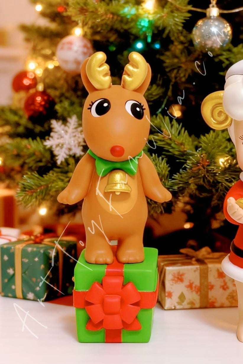 Dreams Sonny Angel Santa's Little Helper Series Reindeer Robby Angel(Secret)